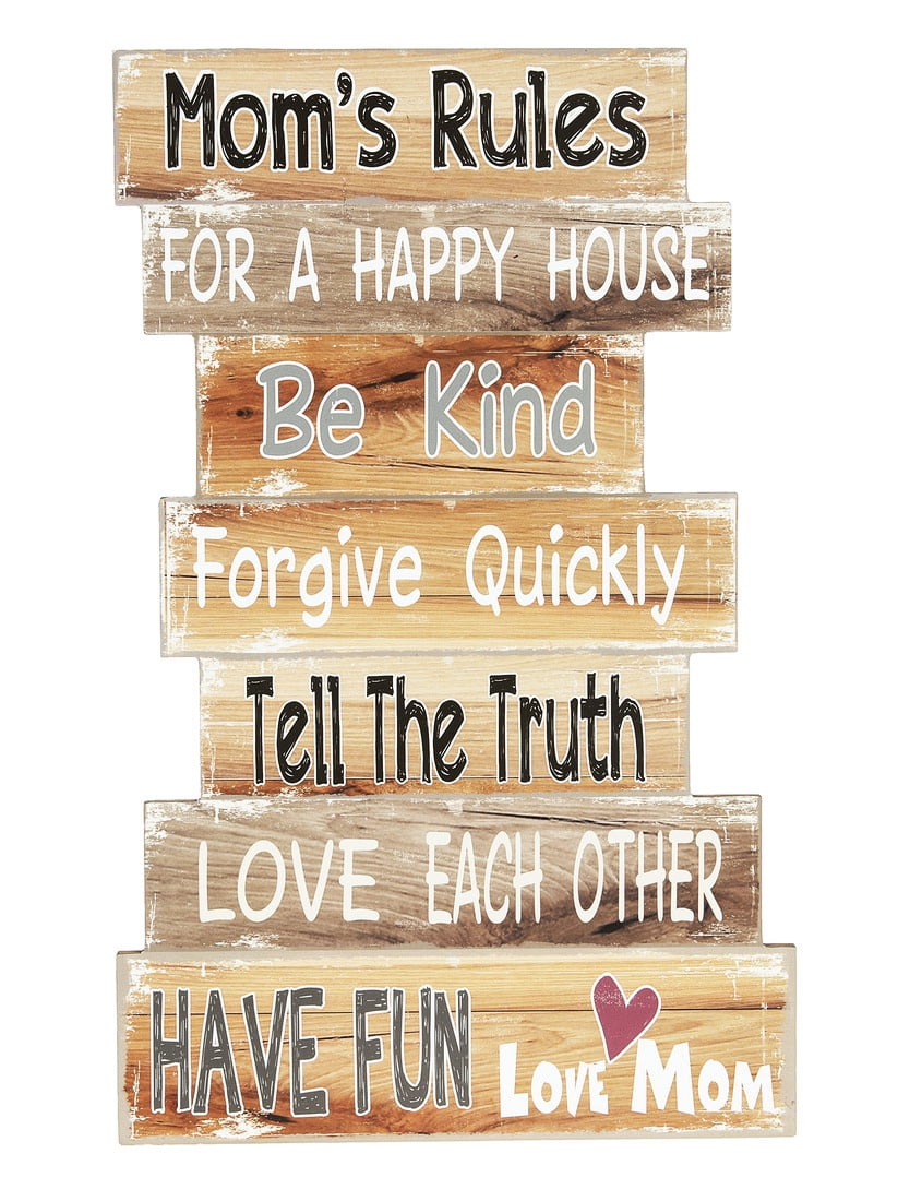 Mom's House, Mom's Rules